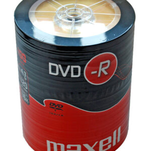 MAXELL DVD-R 4.7GB/120min, 16x speed, spindle pack 100τμχ