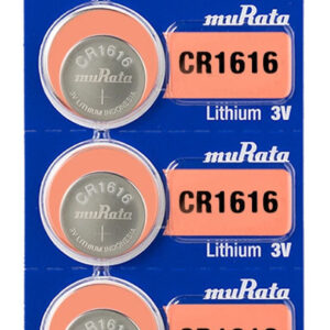 MURATA μπαταρίες λιθίου CR1616, 3V, 5τμχ