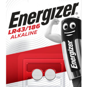 ENERGIZER αλκαλικές μπαταρίες LR43/186, 1.5V, 2τμχ