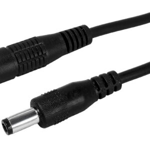 POWERTECH καλώδιο προέκτασης τροφοδοσίας CAB-H200, 5.5x2.5mm, 1.5m, μαύρο