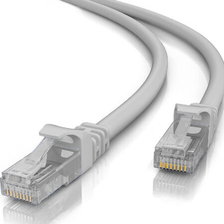 POWERTECH καλώδιο δικτύου CAB-N194, Cat 5e U/UTP, CCA 26AWG, 50m, γκρι