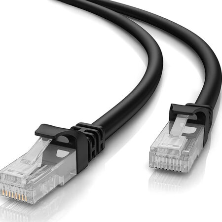POWERTECH καλώδιο δικτύου CAB-N205, Cat 5e U/UTP, CCA 26AWG, 30m, μαύρο