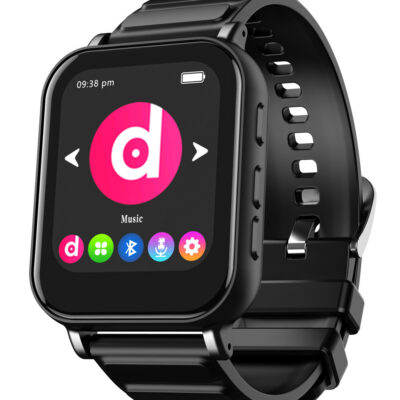 RUIZU MP3 player M8, 1.54", 32GB, Bluetooth, ελληνικό μενού, μαύρο