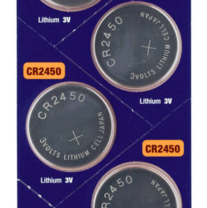 MURATA Μπαταρία λιθίου CR2450, 3V, 5τμχ