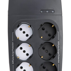 POWERTECH σταθεροποιητής ρεύματος PT-1496, 2000VA/1000W, 6x schuko