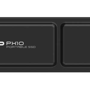 SILICON POWER εξωτερικός SSD PX10, 1TB, USB 3.2, 1050-1050MB/s, μαύρος