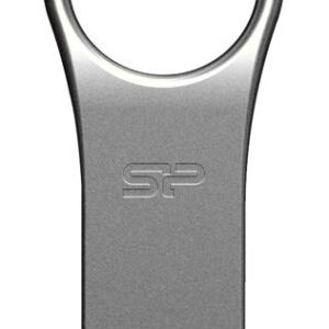 SILICON POWER USB Flash Drive Firma F80, 16GB, USB 2.0, ασημί