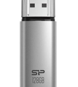 SILICON POWER USB Flash Drive Marvel M02, 128GB, USB 3.2, γκρι