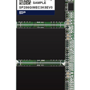 SILICON POWER industrial SSD NVMe PCIe Gen3x4 M.2 2280 MEC3K0E, 256GB, 2.600/2.000MBps, 3D TLC, -20~75 °C