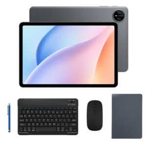 DOOGEE tablet Tab A9 Pro με πληκτρολόγιο/ποντίκι/στυλό αφής/θήκη, 10.1", 4/128GB, Android 15, 6580mAh, γκρι