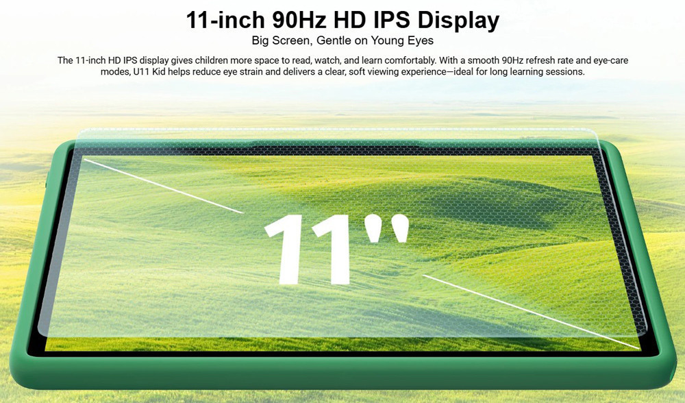 DOOGEE tablet U11 Kid, 11", 4/128GB, Android 16, 8580mAh, πράσινο - Image 13