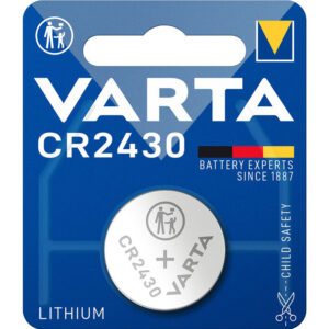 VARTA μπαταρία λιθίου CR2430, 3V, 1τμχ