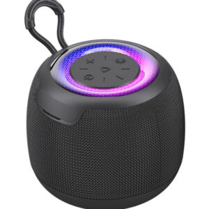 USAMS φορητό ηχείο US-YX014, 10W, Bluetooth, 1200mAh, μαύρο