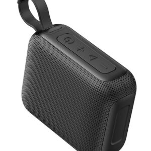 USAMS φορητό ηχείο YX015, 5W, Bluetooth, 1200mAh, μαύρο
