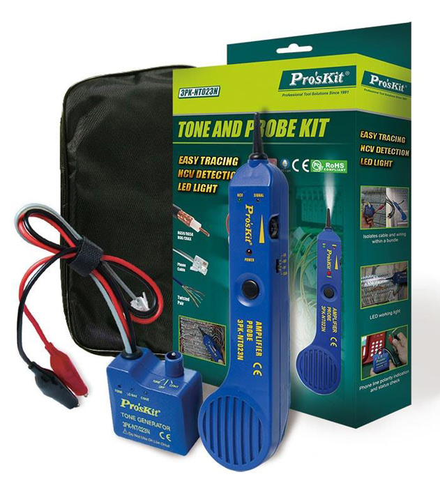 PROSKIT tester καλωδίων 3PK-NT023N, NCV 90~1000V - Image 7