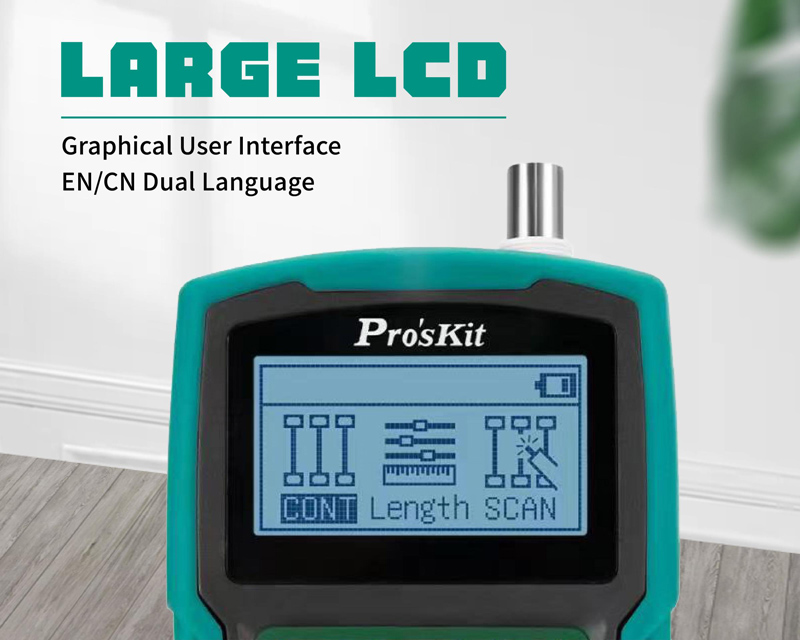 PROSKIT tester καλωδίων δικτύου MT-7071N για RJ45/11/12 & BNC - Image 3